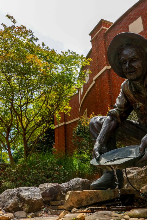 Bronze 49er Miner Statue