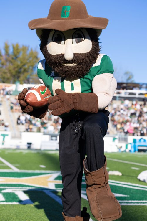 Norm with a football