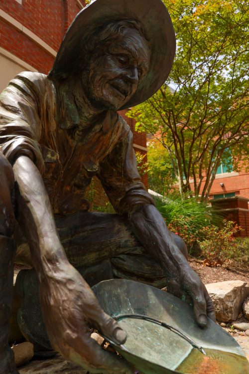 Niner Statue